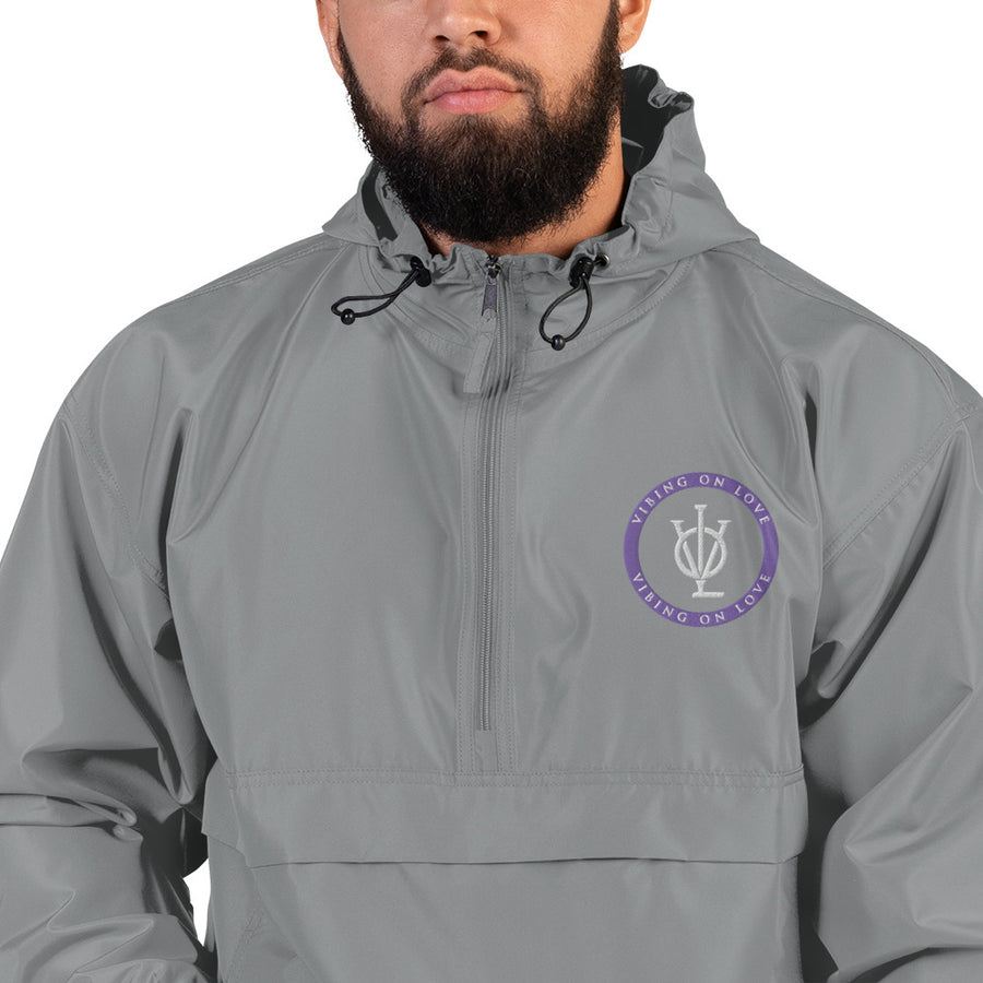 VOL - Embroidered Champion Packable Jacket